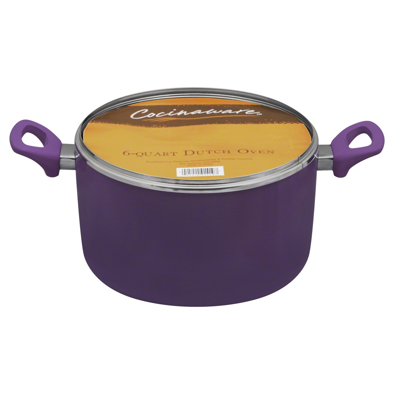 Cocinaware 6 Quart Purple Dutch Oven with Lid - Shop Cocinaware 6