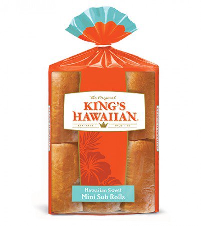 King's Hawaiian Sweet Mini Sub Rolls, 6 ct - Shop Buns & rolls at H-E-B