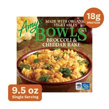 Amy's 18g Protein Broccoli & Cheddar Bake Bowl