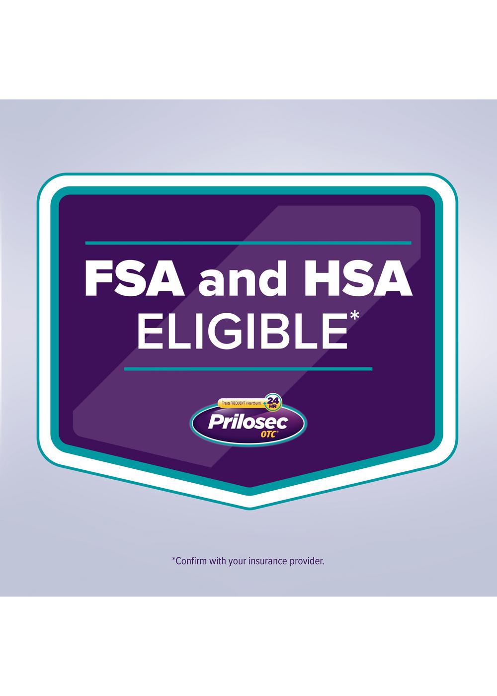 Prilosec OTC Omeprazole Delayed Release Tablets, Acid Reducer for Frequent Heartburn, Wildberry Flavor; image 10 of 18