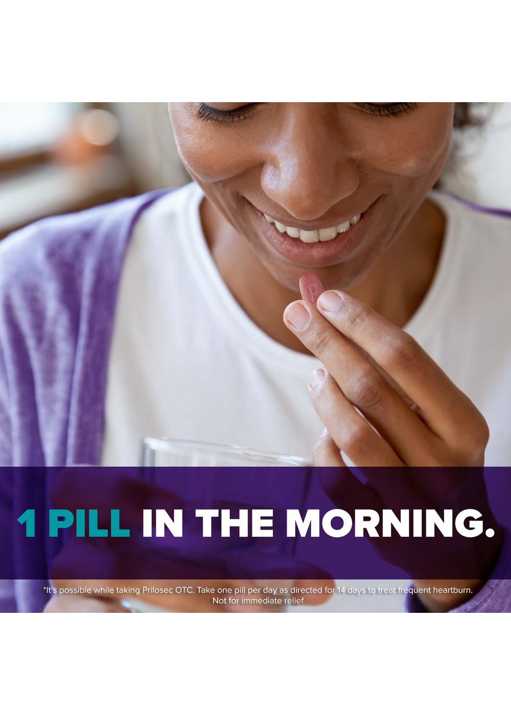 Prilosec OTC Omeprazole Delayed Release Tablets, Acid Reducer for Frequent Heartburn, Wildberry Flavor; image 14 of 18