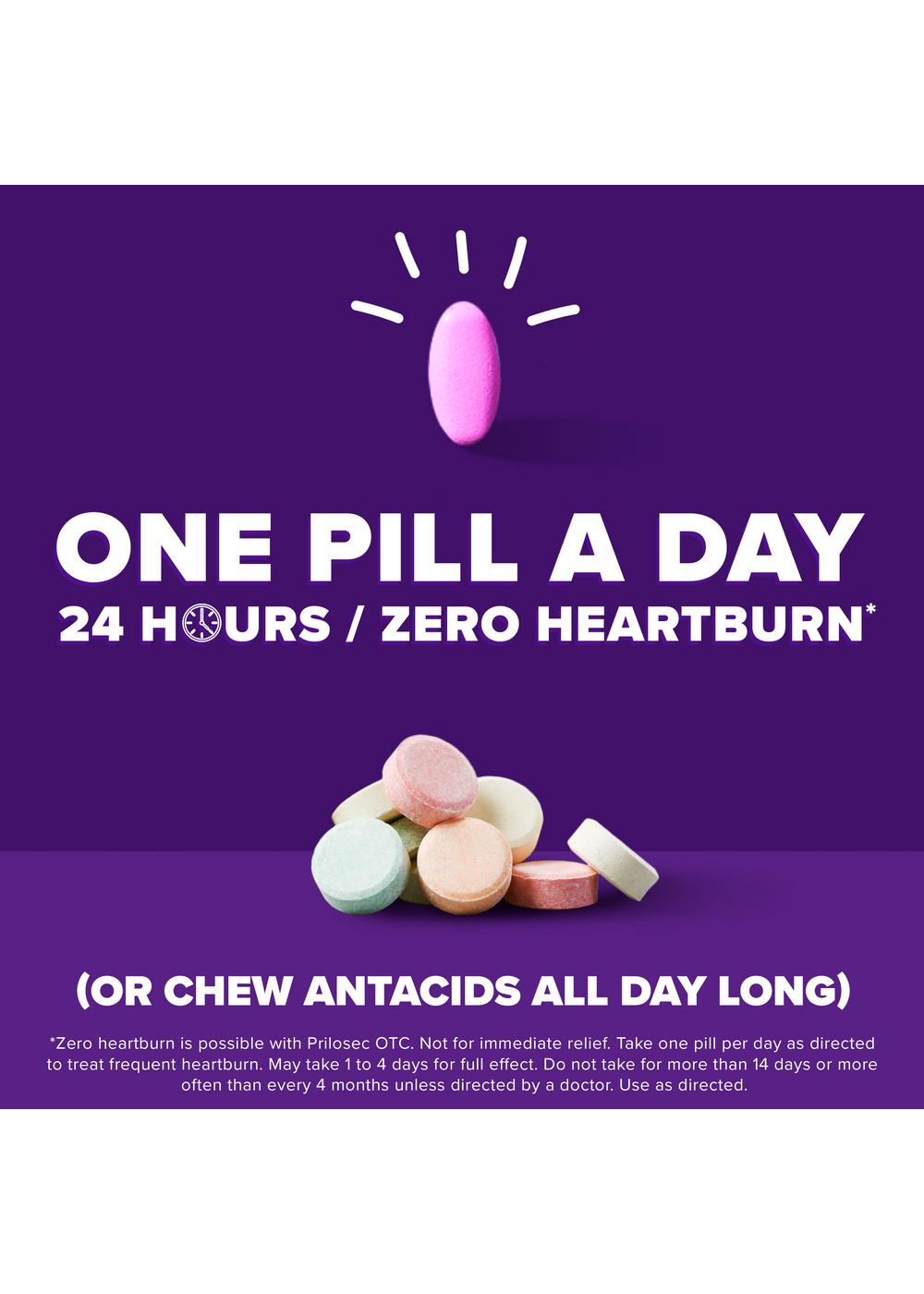 Prilosec Omeprazole Delayed Release Acid Reducer Tablets - Wildberry; image 2 of 9