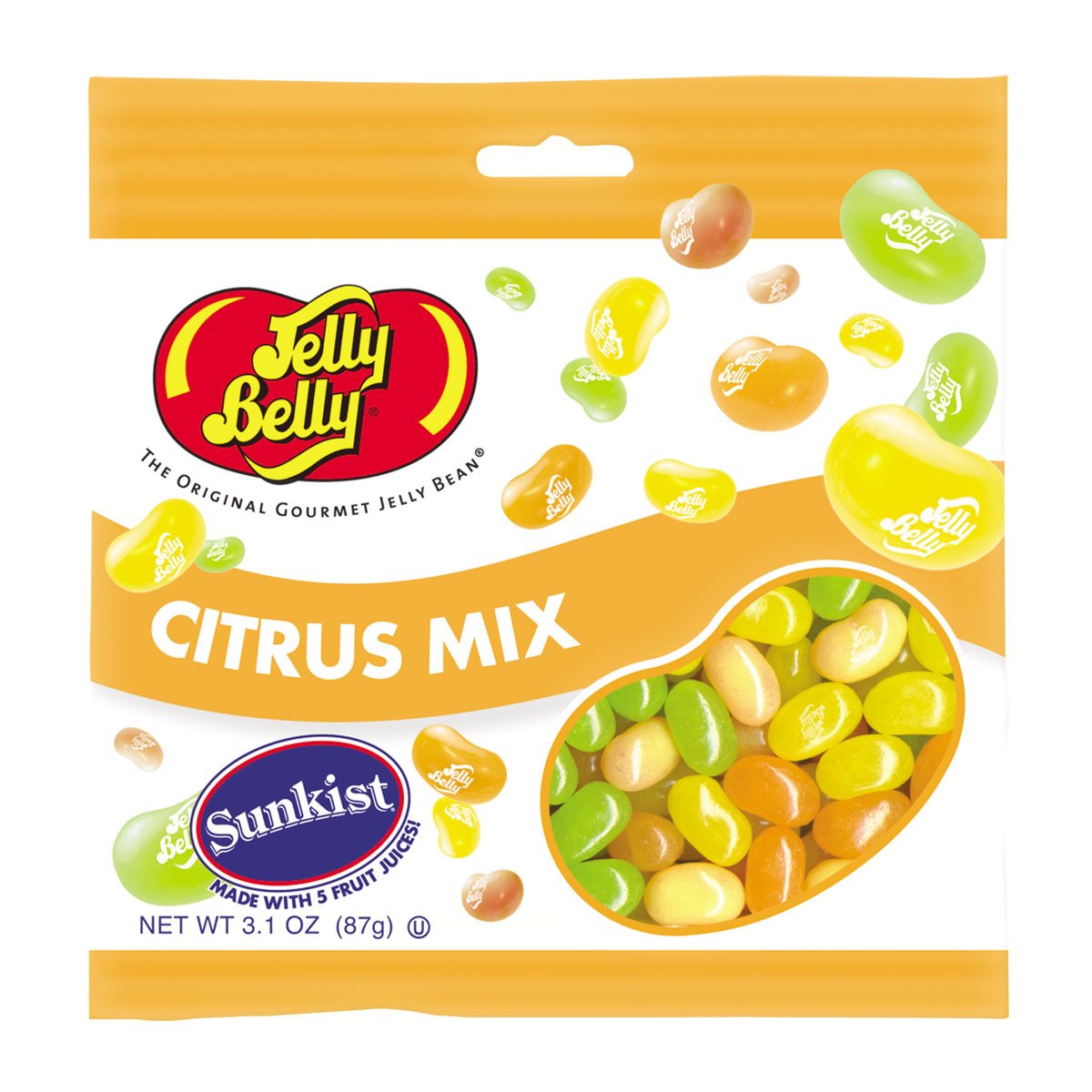 Jelly Belly Sunkist Citrus Mix Jelly Beans Shop Candy at HEB