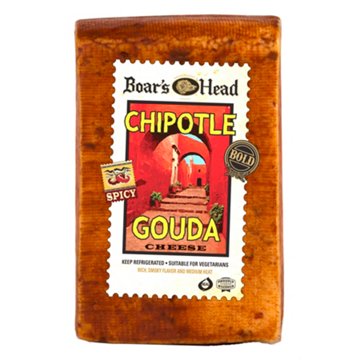 Boar's Head Bold Chipotle Gouda Cheese, Custom Sliced