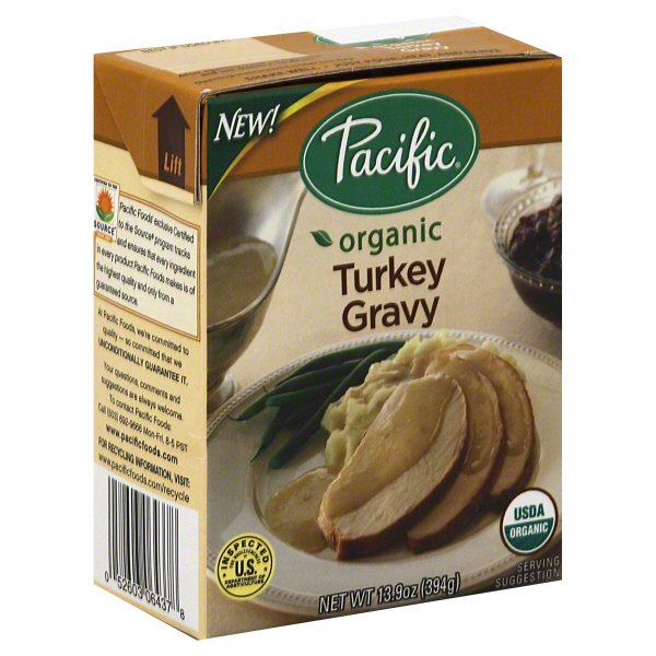 Pacific Organic Turkey Gravy Shop Sauces & Marinades at HEB