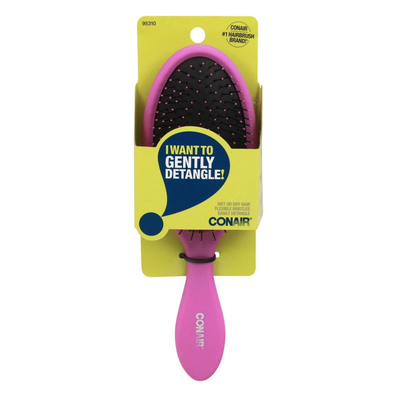 Conair Wet or Dry Hair Detangling Hair Brush