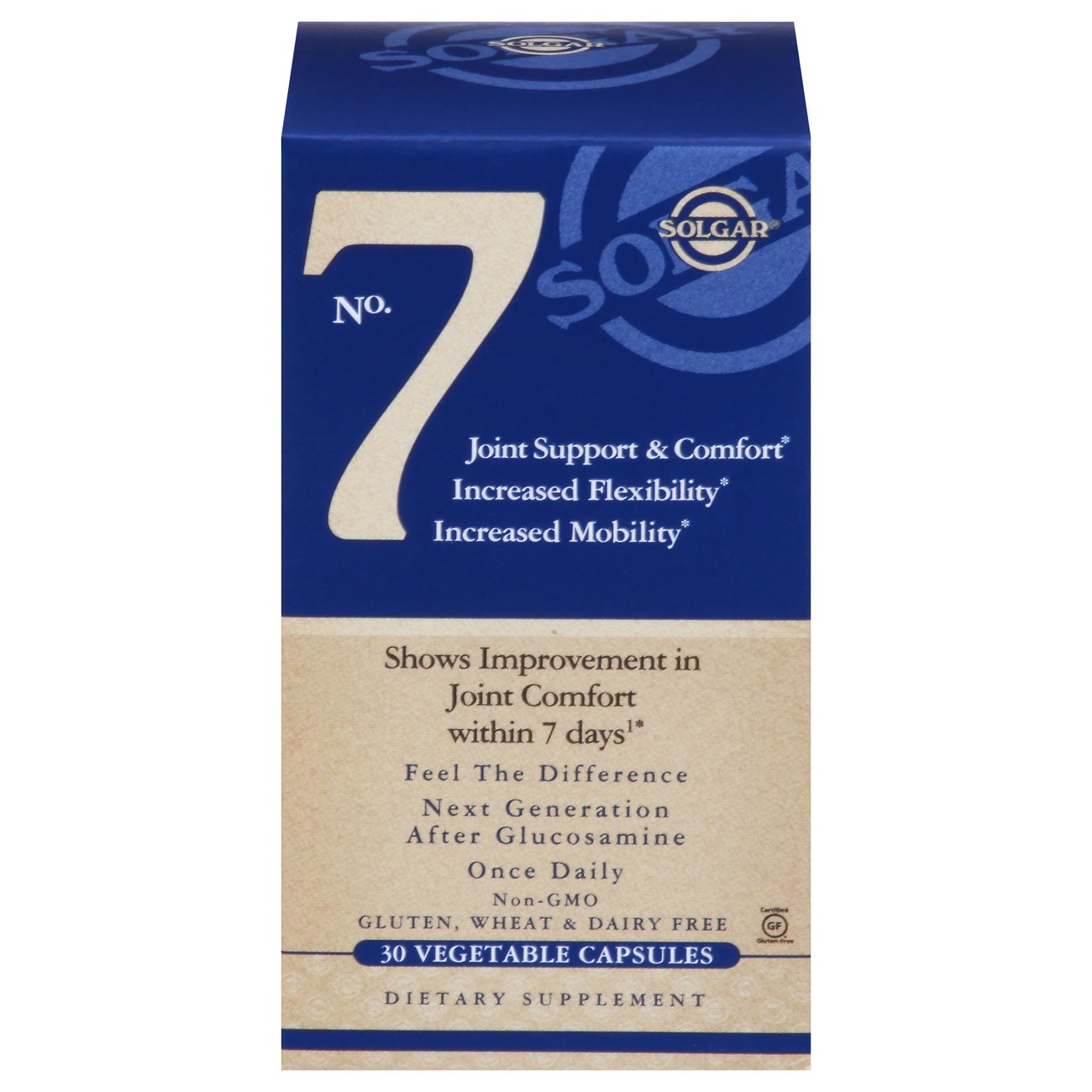 Solgar No 7 Joint Support & Comfort Capsules, 30 ct