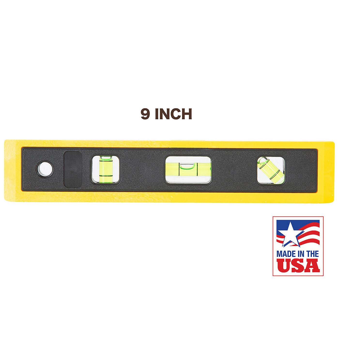 Mayes Professional Torpedo Level with Magnetic V-Groove Edge; image 3 of 7
