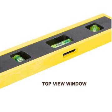 Mayes Professional Torpedo Level with Magnetic V-Groove Edge, 9"
