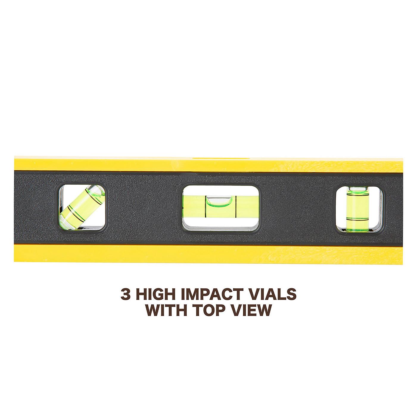 Mayes Professional Torpedo Level with Magnetic V-Groove Edge; image 6 of 7