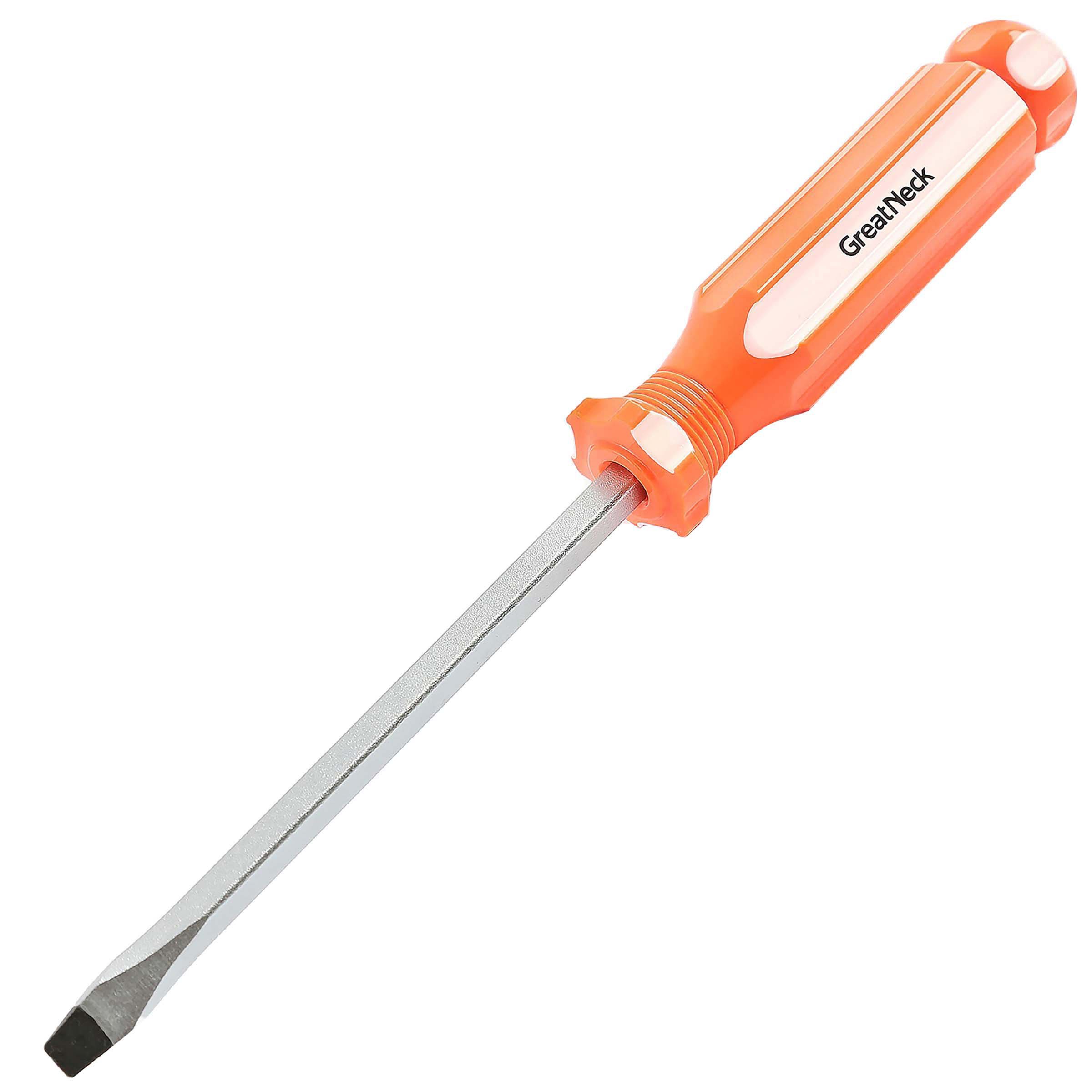 Great Neck Slotted Square Shank Screwdriver Shop Hand Tools at HEB