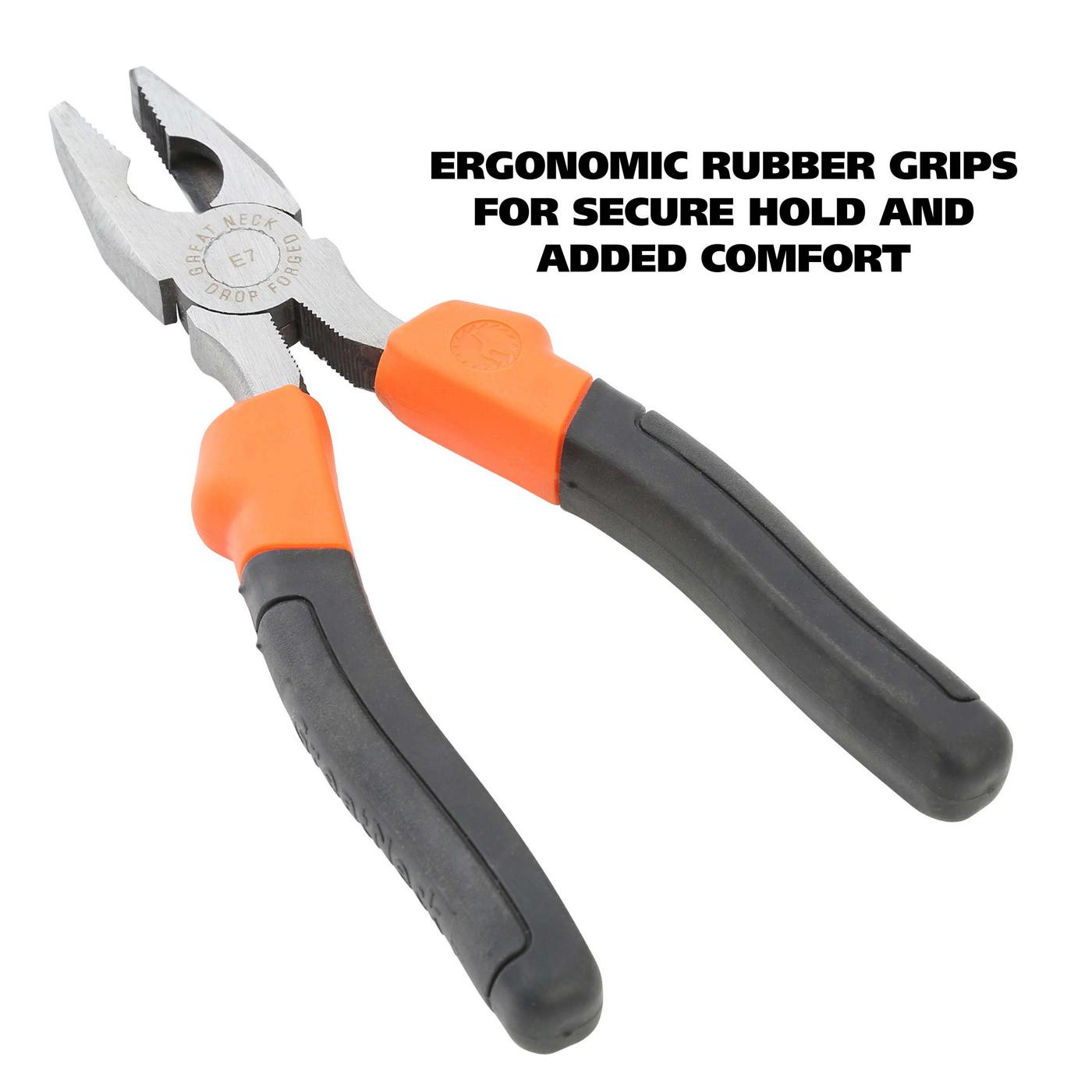 Great Neck Linesman Pliers; image 2 of 10