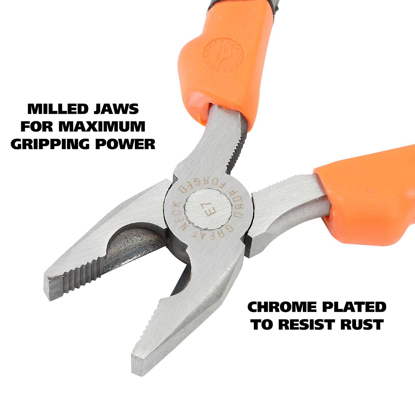 Great Neck Linesman Pliers; image 3 of 10