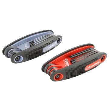 Great Neck Folding Hex Key Set, 2 pk