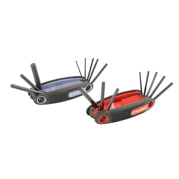 Great Neck Folding Hex Key Set, 2 pk
