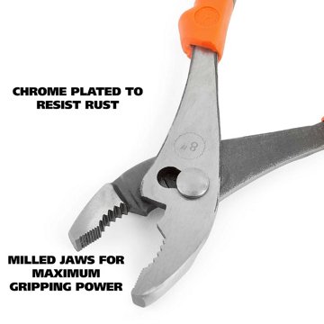 Great Neck Slip Joint Pliers, 8"