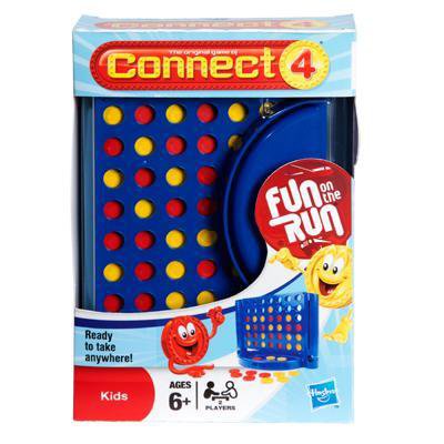 Hasbro Fun On the Run Connect 4 Shop Hasbro Fun On the Run Connect 4