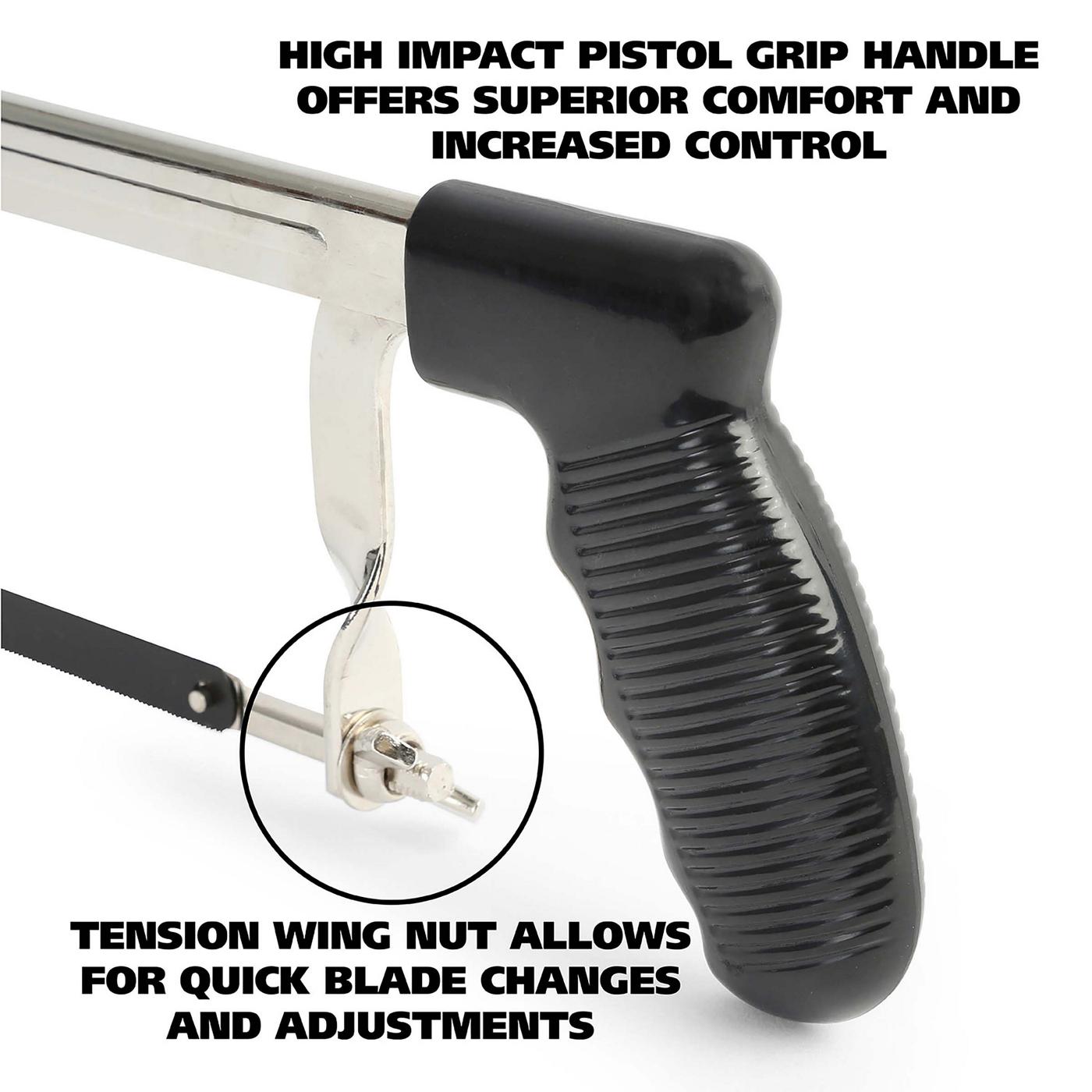 Great Neck Adjustable Pistol Grip Hacksaw; image 7 of 9