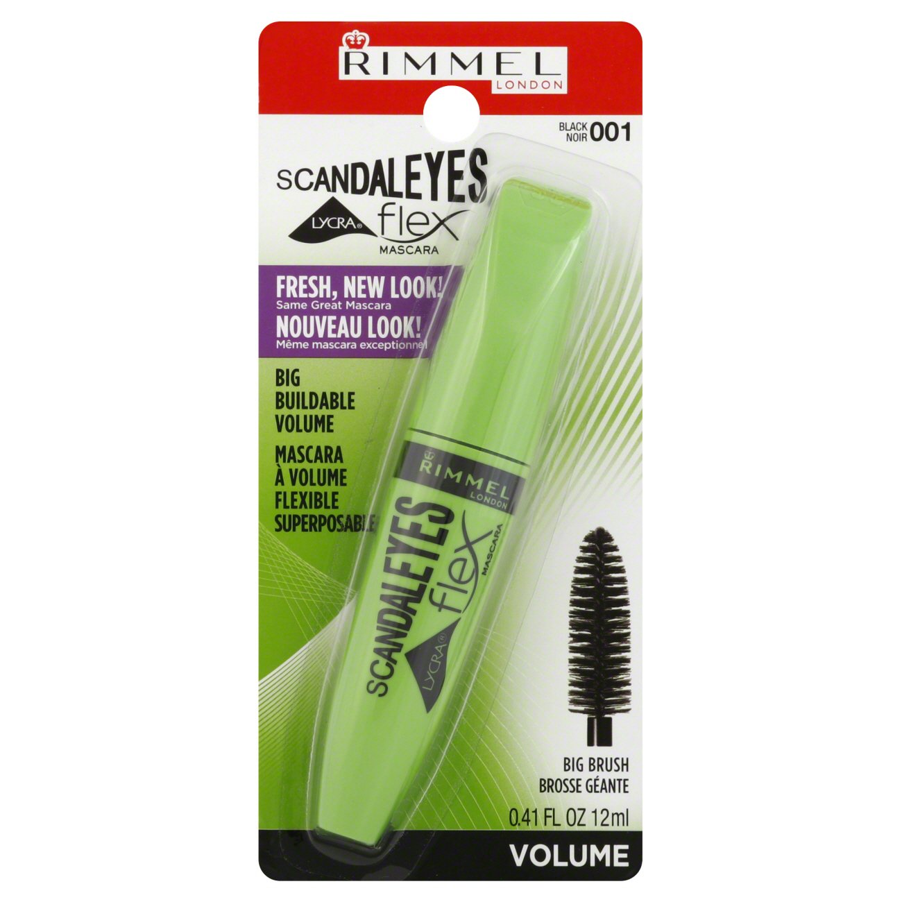 Rimmel London Scandal Eyes Lycra Flex Mascara Black Shop Mascara at HEB