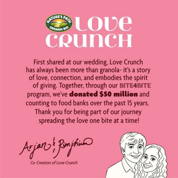 Nature's Path Organic Love Crunch Granola - Dark Chocolate & Red Berries