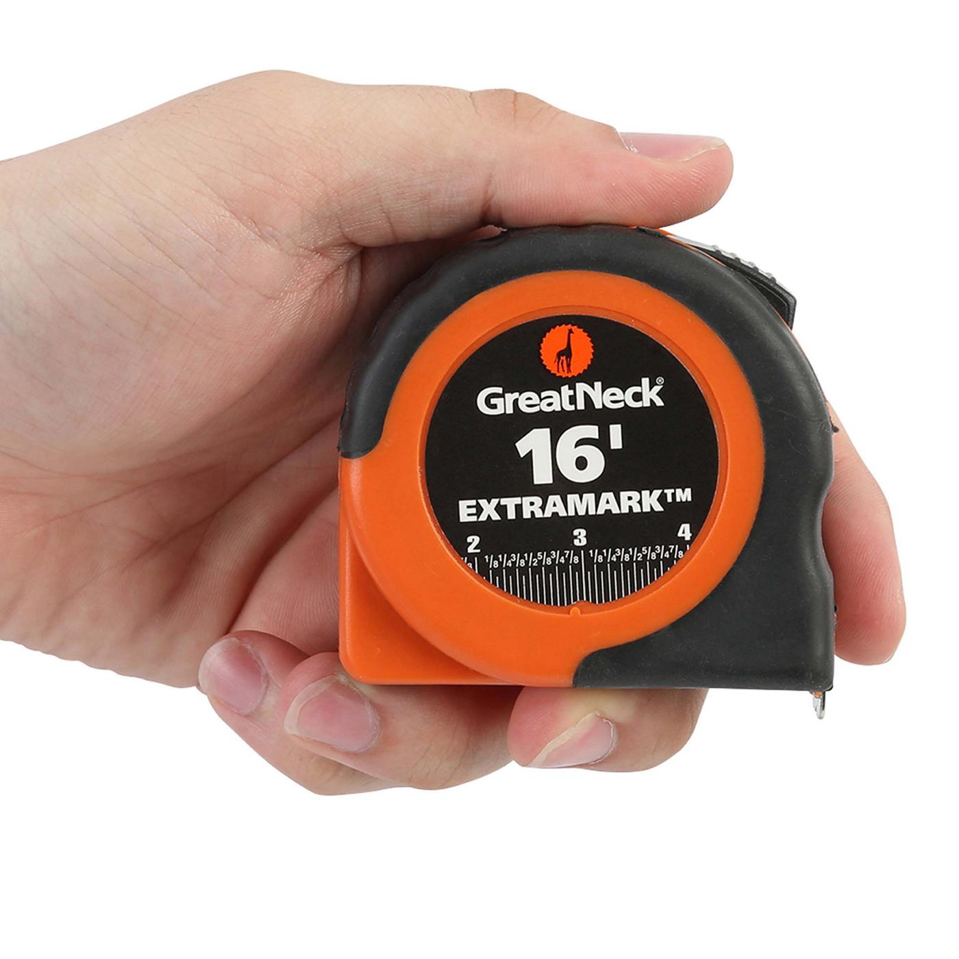 Great Neck ExtraMark™ Rubber Grip Tape Measure; image 6 of 9