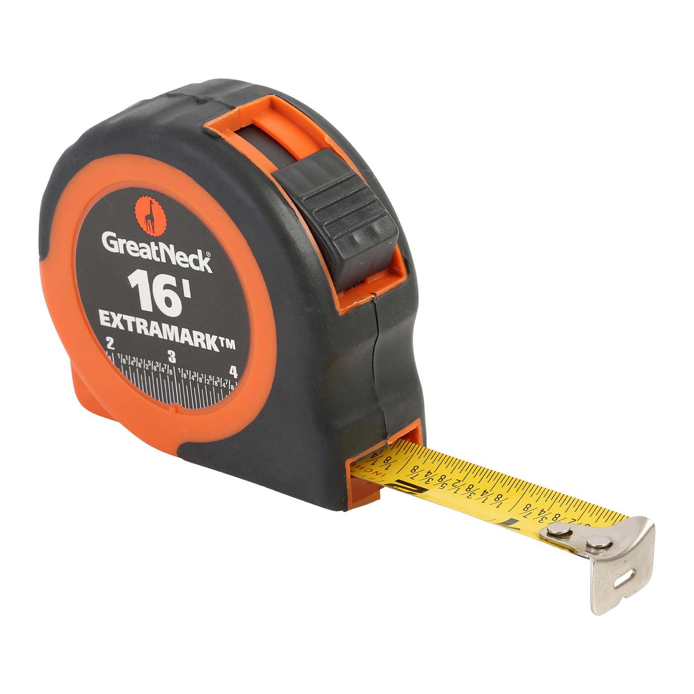 Great Neck ExtraMark™ Rubber Grip Tape Measure; image 8 of 9