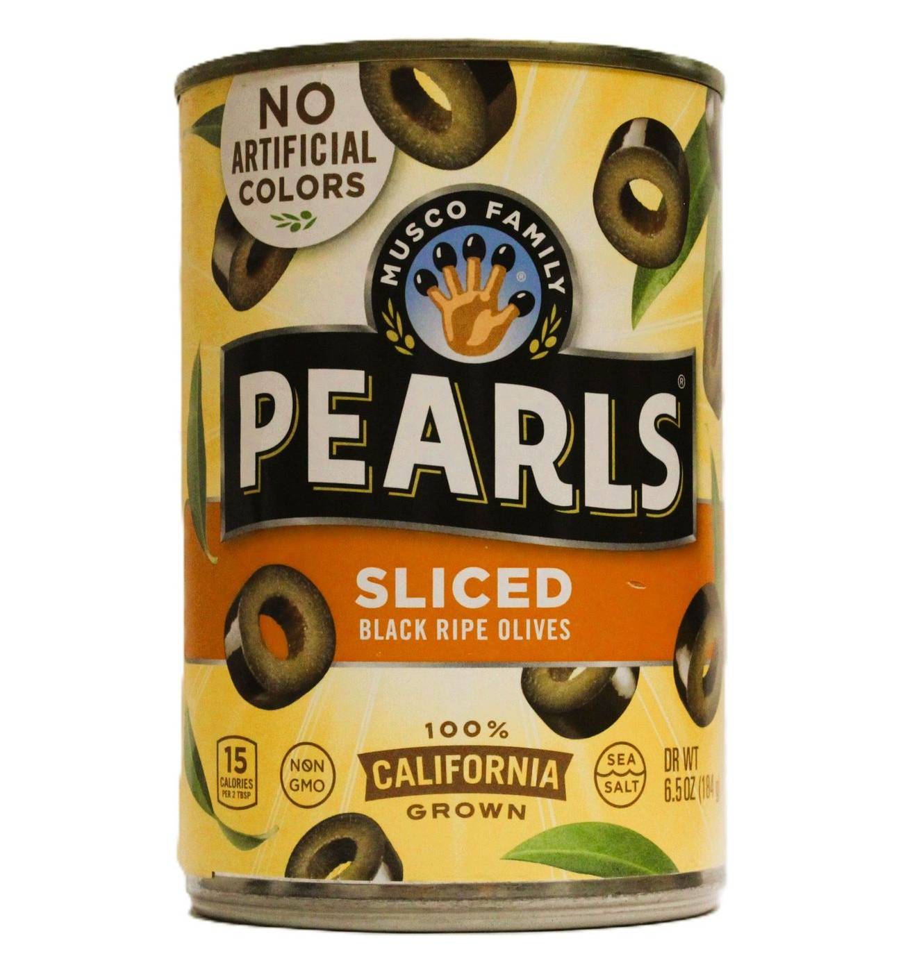 Musco Family Olive Co. Pearls Sliced California Ripe Olives; image 1 of 10