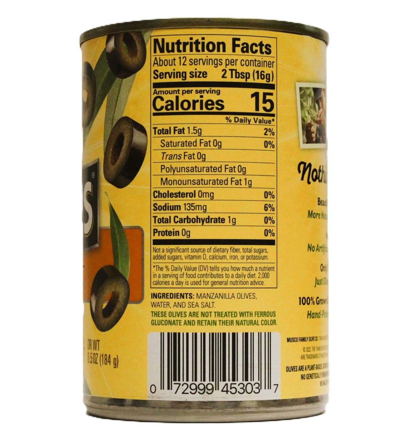 Musco Family Olive Co. Pearls Sliced California Ripe Olives; image 3 of 10