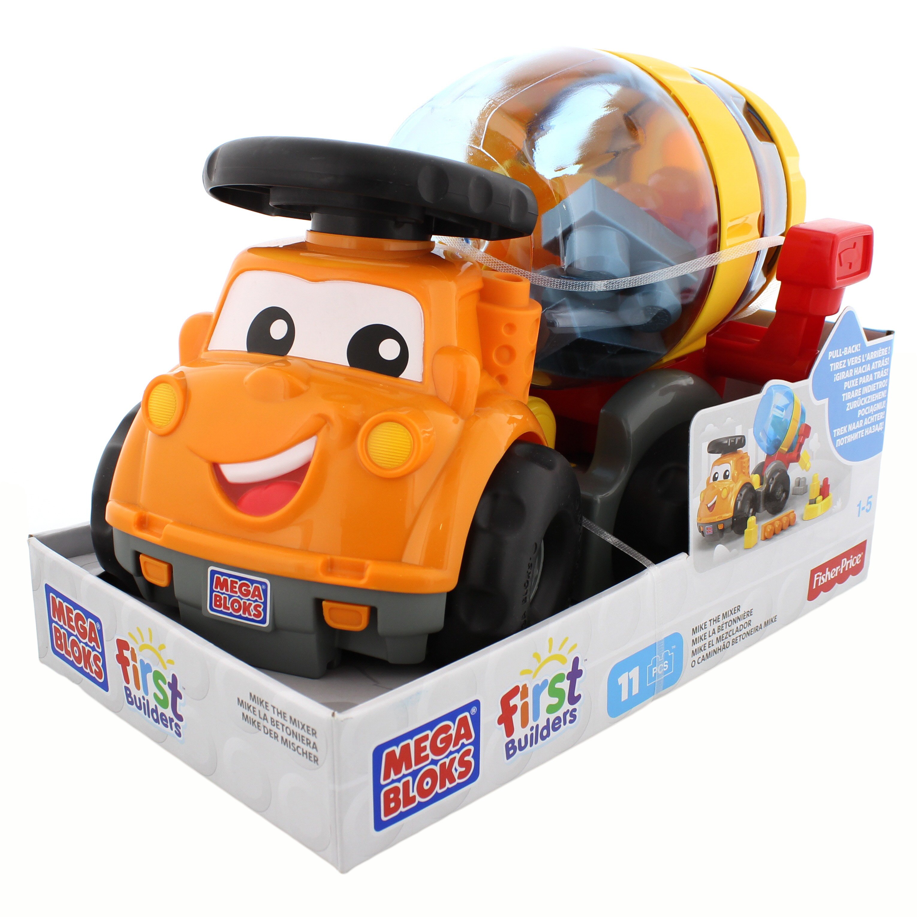 Mega Bloks First Builders Mike the Mixer - Shop Toy vehicles at H-E-B