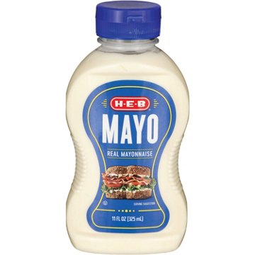 H-E-B Real Mayonnaise, 11 oz