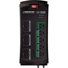 Monster Just Power It Up 6 Foot 8 Outlet Surge Protector 800 With ...