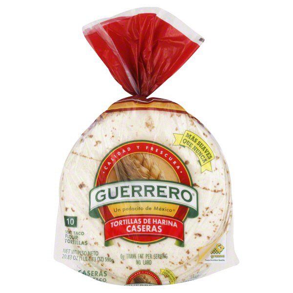 Guerrero Flour Tortillas Shop Tortillas at HEB