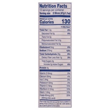 ButterKrust Extra Thin Enriched White Sliced Bread, 20 oz