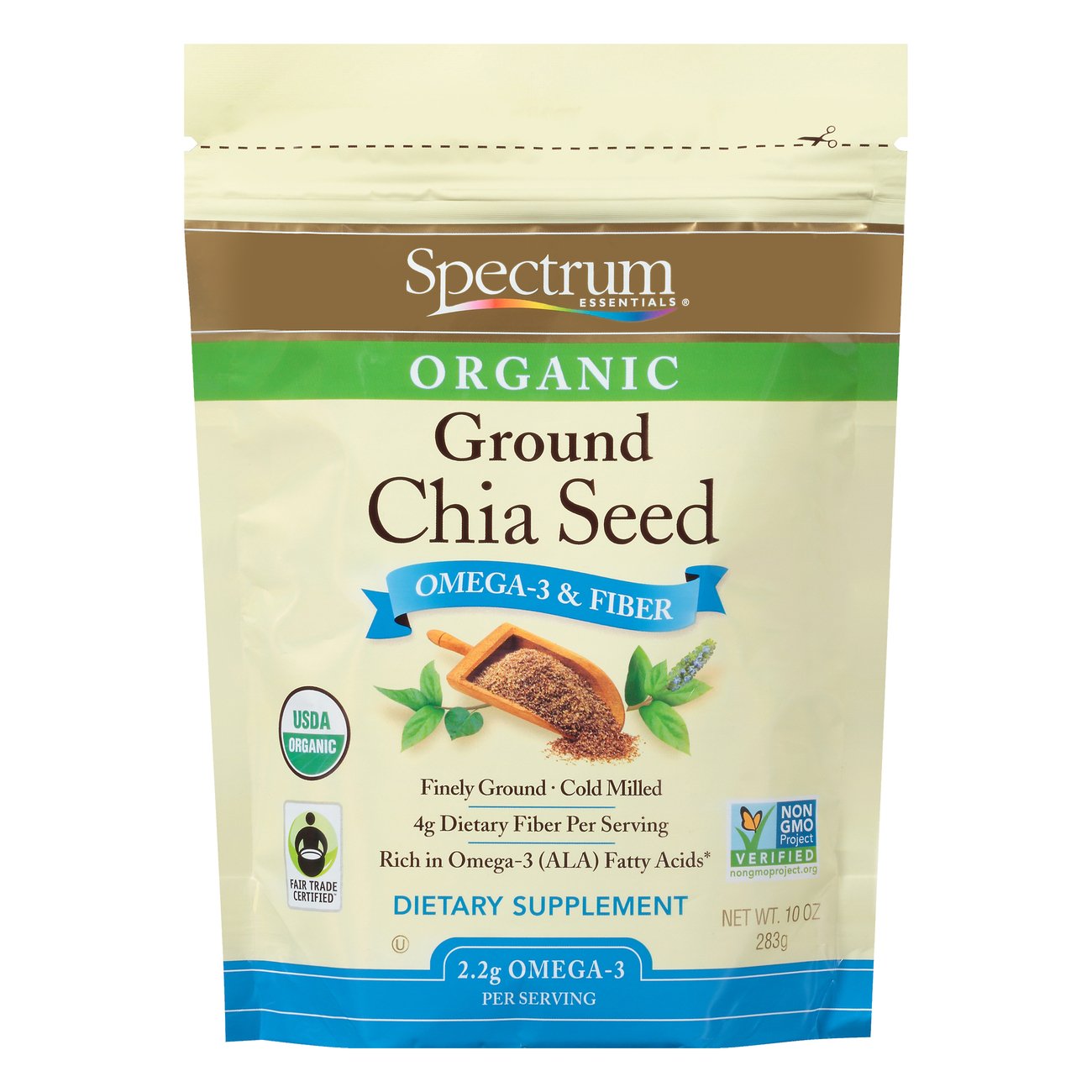 Spectrum Essentials Ground Chia Seed Shop Diet & Fitness at HEB