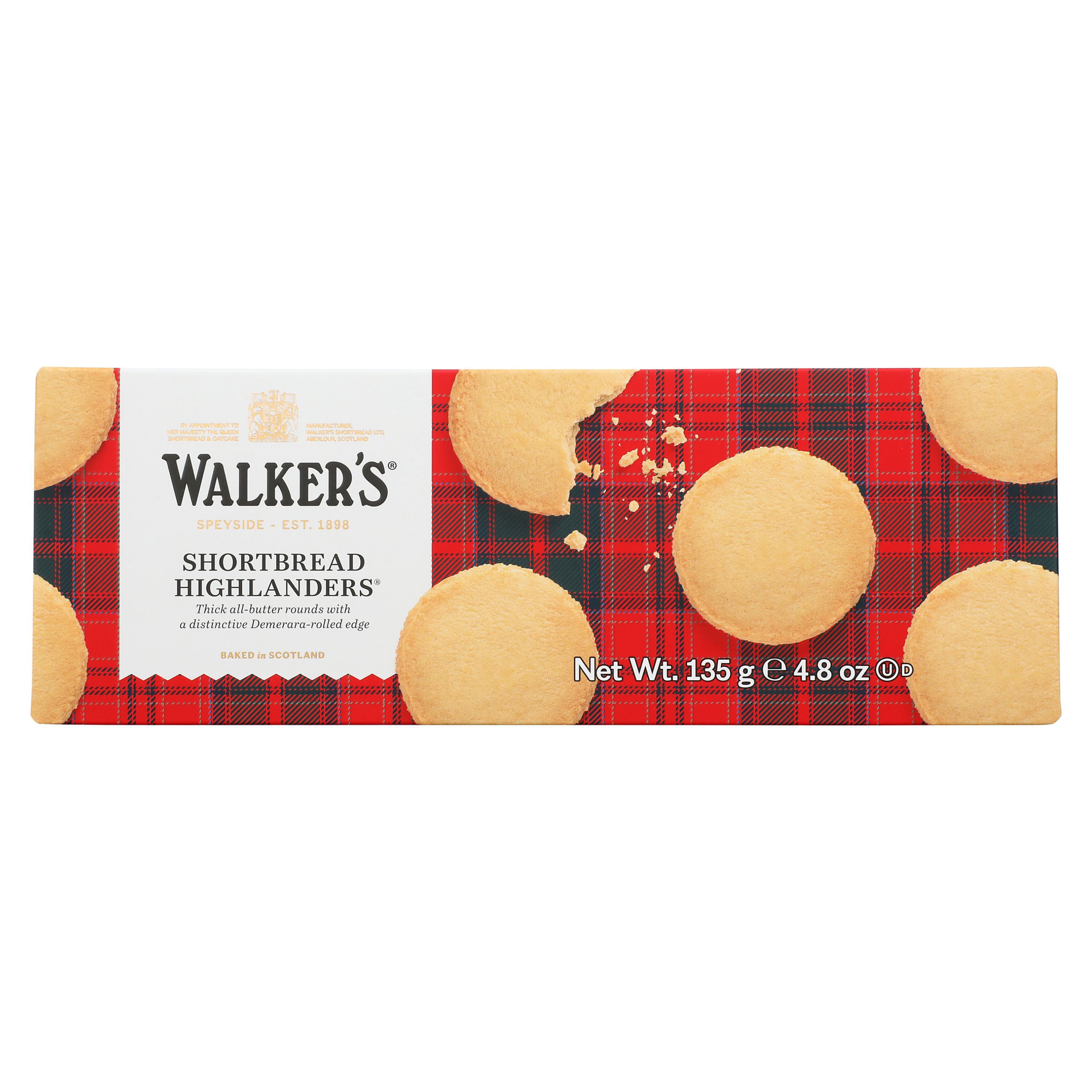 Walkers Pure Butter Shortbread Highlanders - Shop Cookies at H-E-B