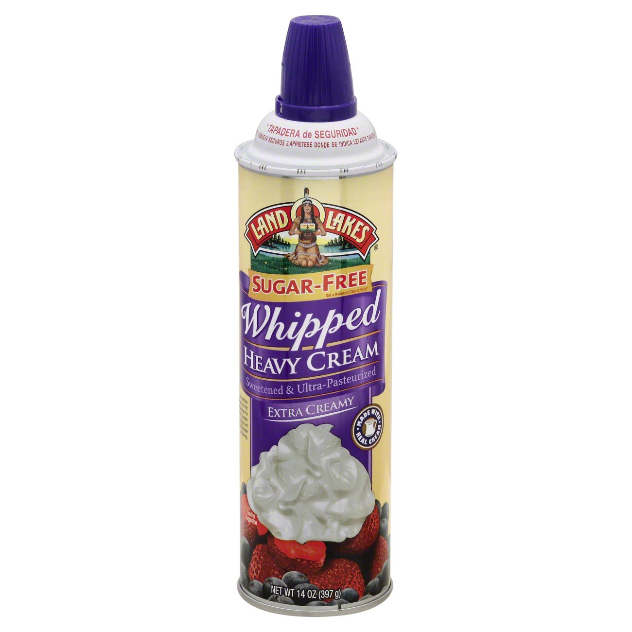 Land O Lakes Sugar Free Whipped Heavy Cream - Shop Sundae Toppings at H-E-B