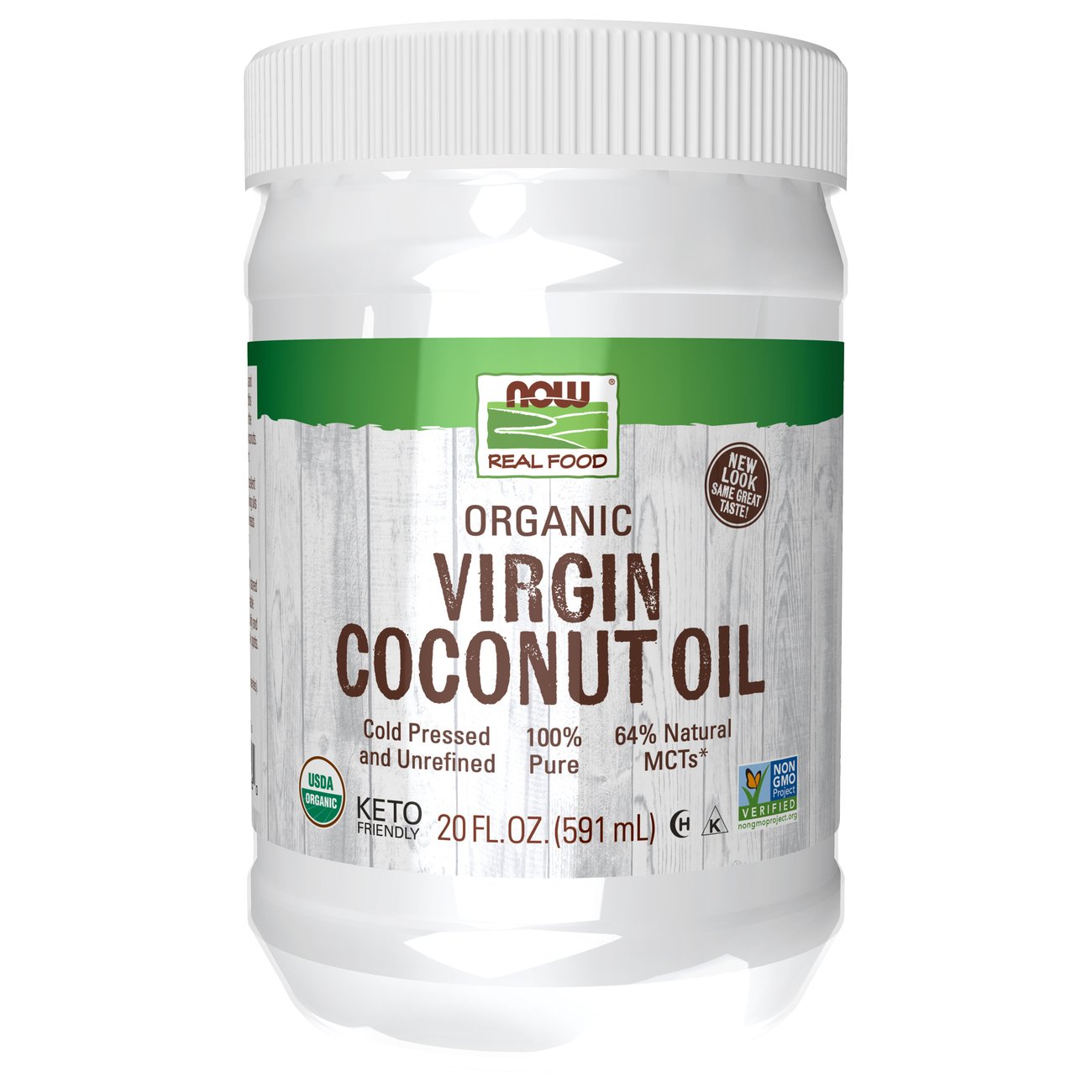 Now Real Food Organic Virgin Coconut Oil - Shop Oils at H-E-B