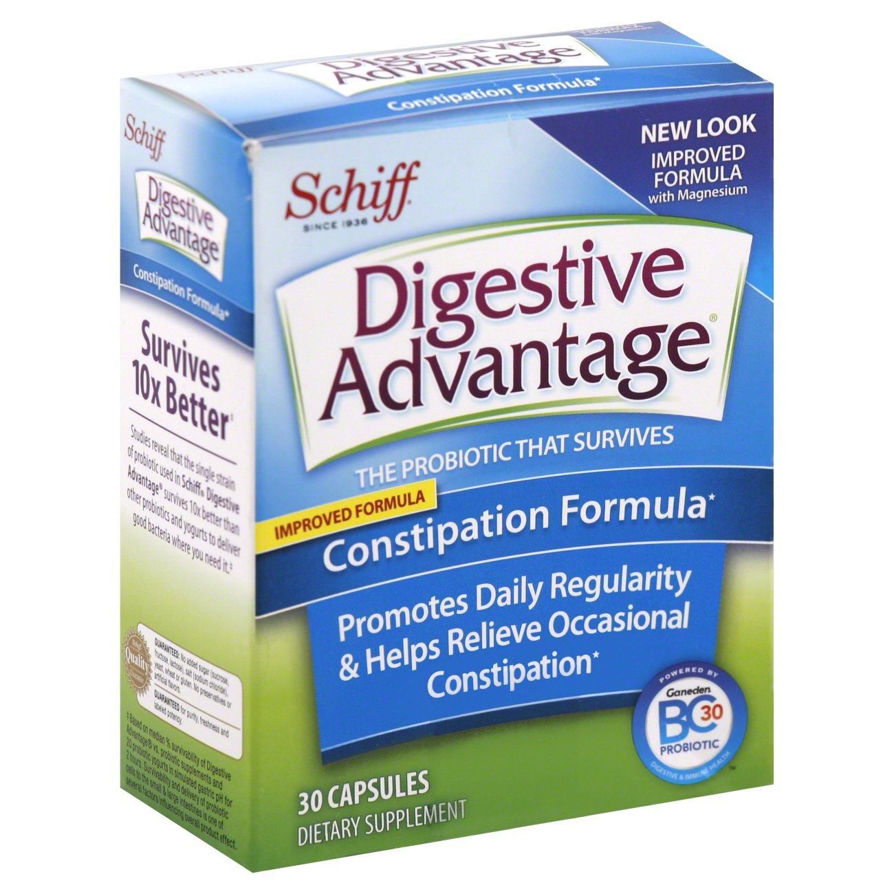 Schiff Digestive Advantage Daily Constipation Formula Capsules Shop