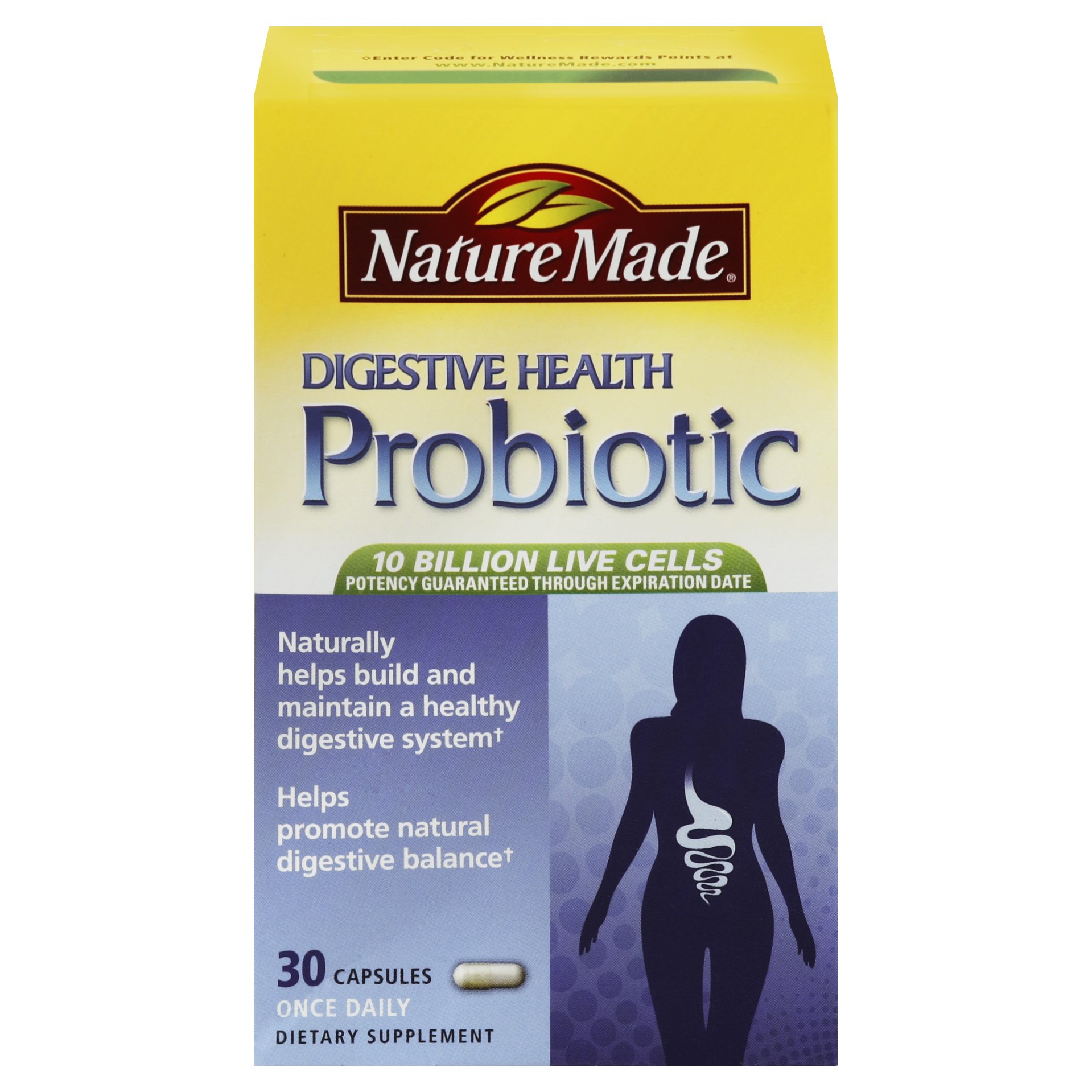 Nature Made Digestive Health Probiotic Capsules - & Fitness at H-E-B