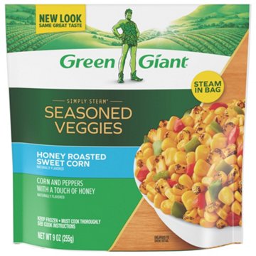 Green Giant Simply Steam Seasoned Honey Roasted Sweet Corn, 9 oz