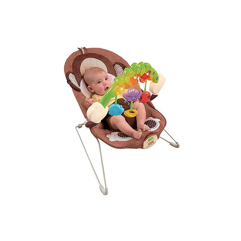 fisher price monkey bouncer and play