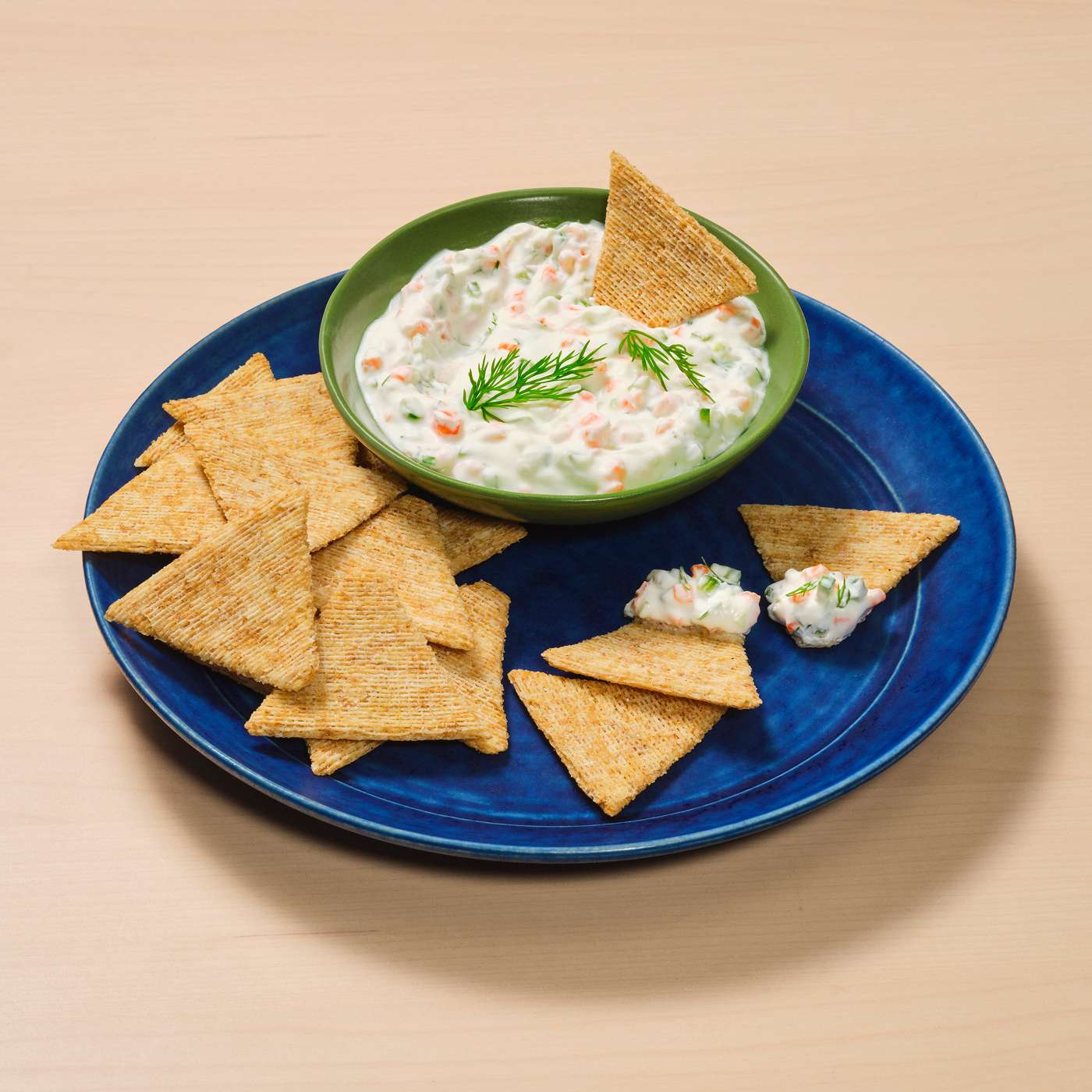 Triscuit Thin Crisps Parmesan Garlic Whole Grain Wheat Crackers; image 9 of 10