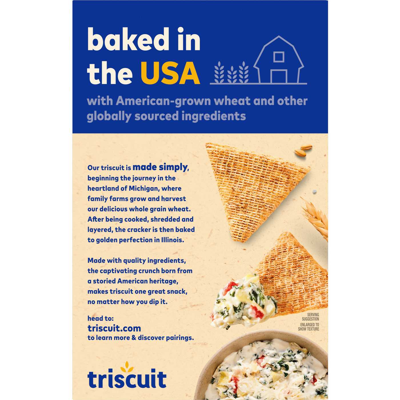 Triscuit Thin Crisps Parmesan Garlic Whole Grain Wheat Crackers; image 10 of 10