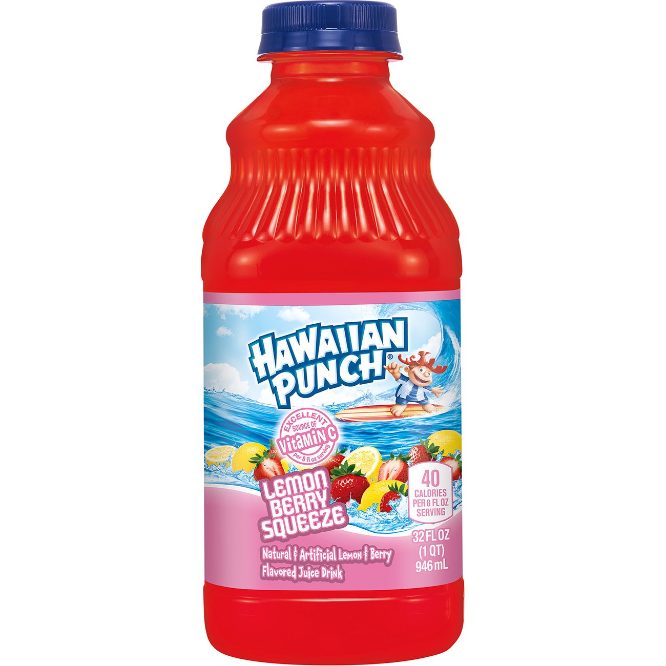 Hawaiian Punch Lemon Berry Squeeze Juice Drink Shop Juice at HEB