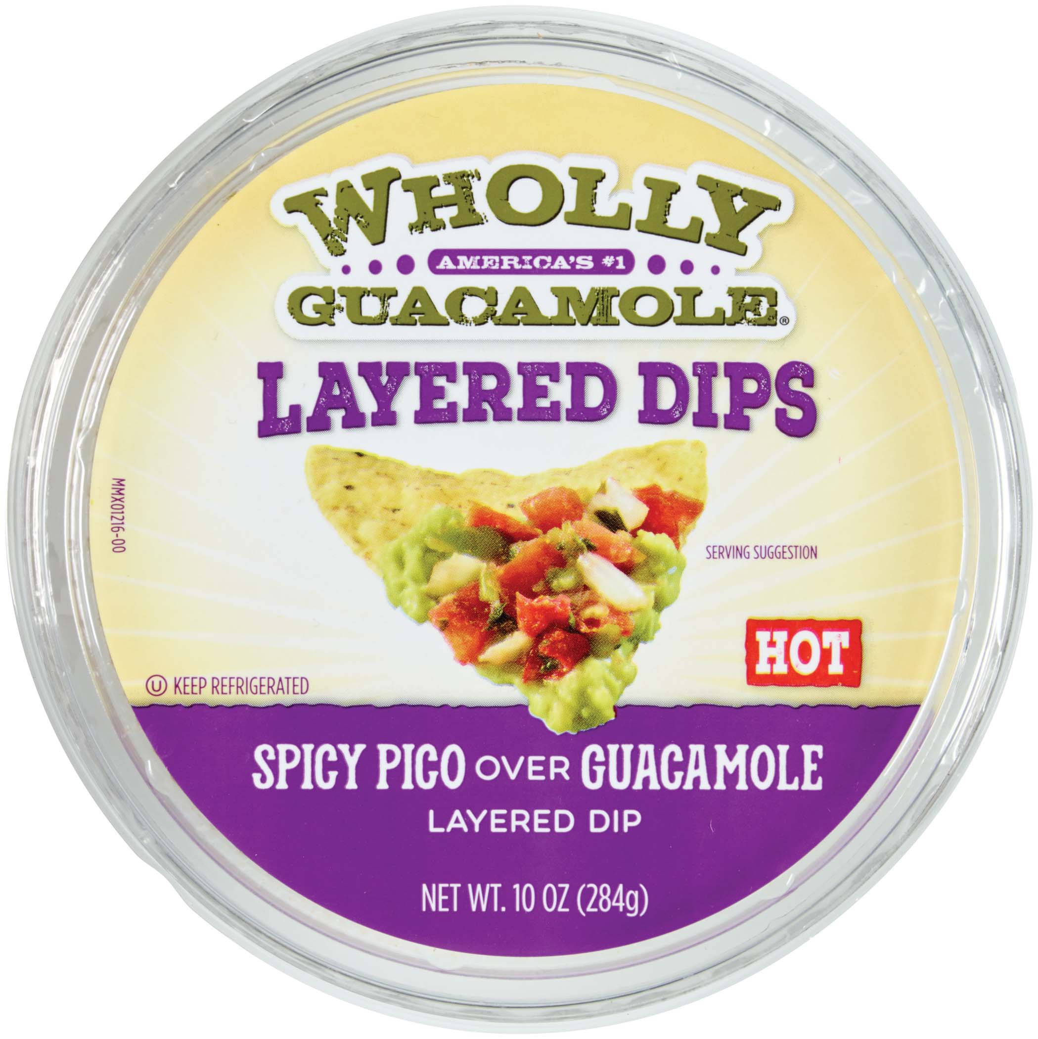 Wholly Guacamole Spicy Pico over Guacamole Dip Shop Dip at HEB