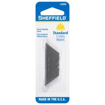 Sheffield Standard Utility Blades, 5 ct