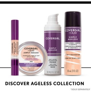 Covergirl Simply Ageless Wrinkle Defying Foundation 215 Natural Ivory
