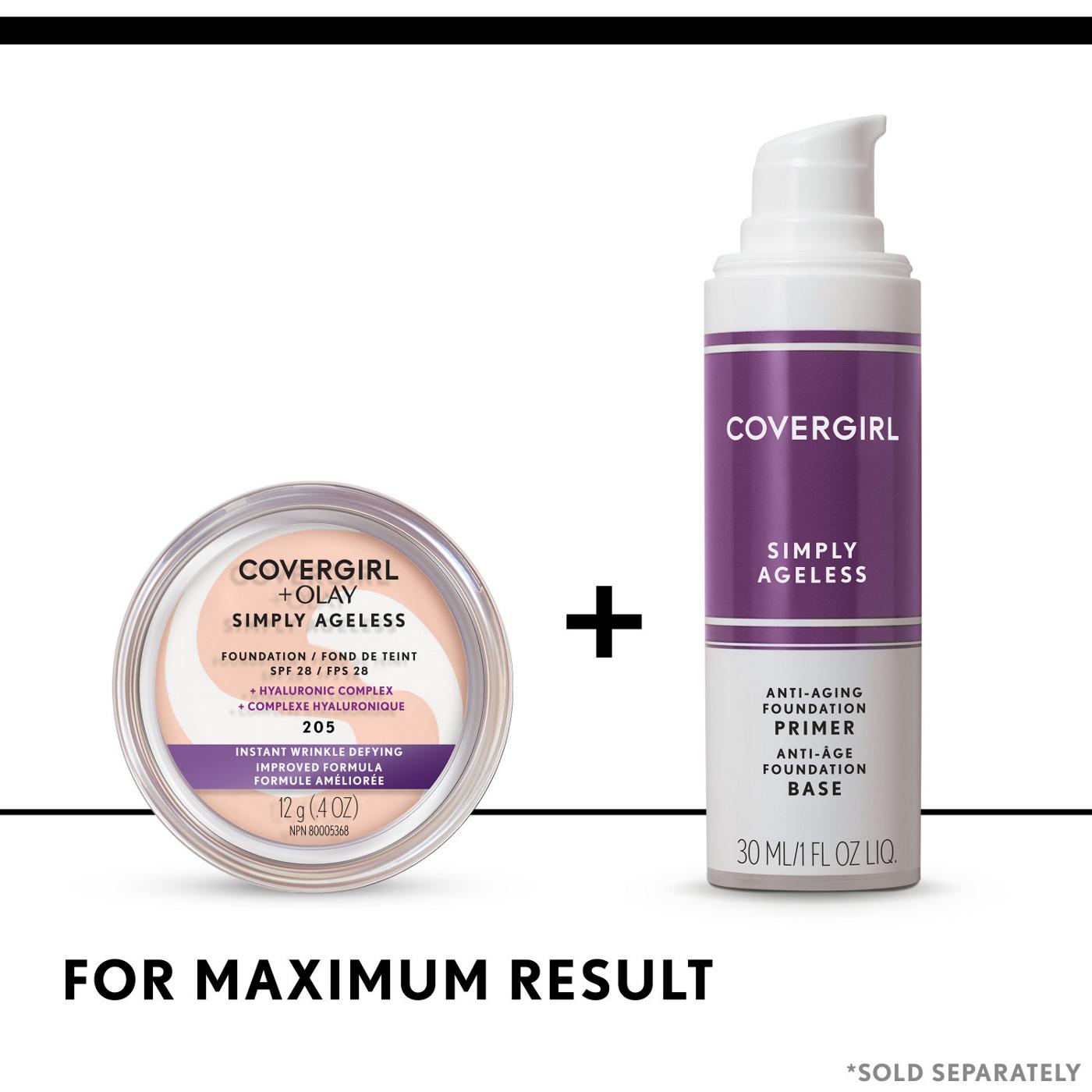 Covergirl Simply Ageless Wrinkle Defying Foundation 215 Natural Ivory; image 2 of 3