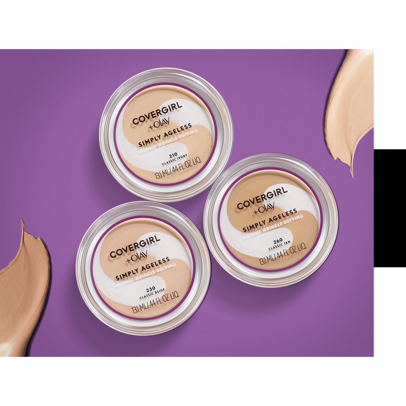 Covergirl Simply Ageless Wrinkle Defying Foundation 215 Natural Ivory; image 3 of 3