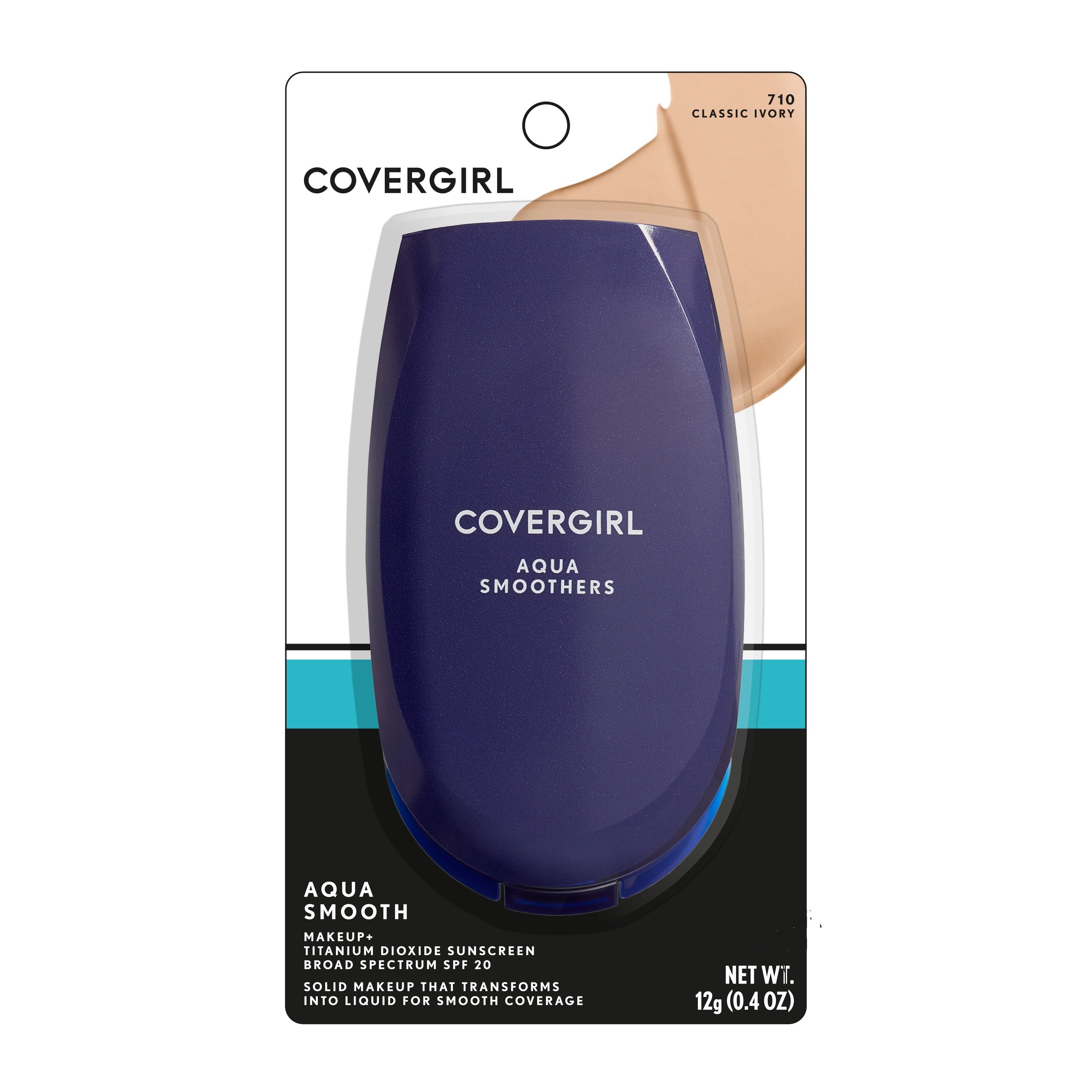 Covergirl Classic Ivory AquaSmooth MakeUp Shop Face at HEB